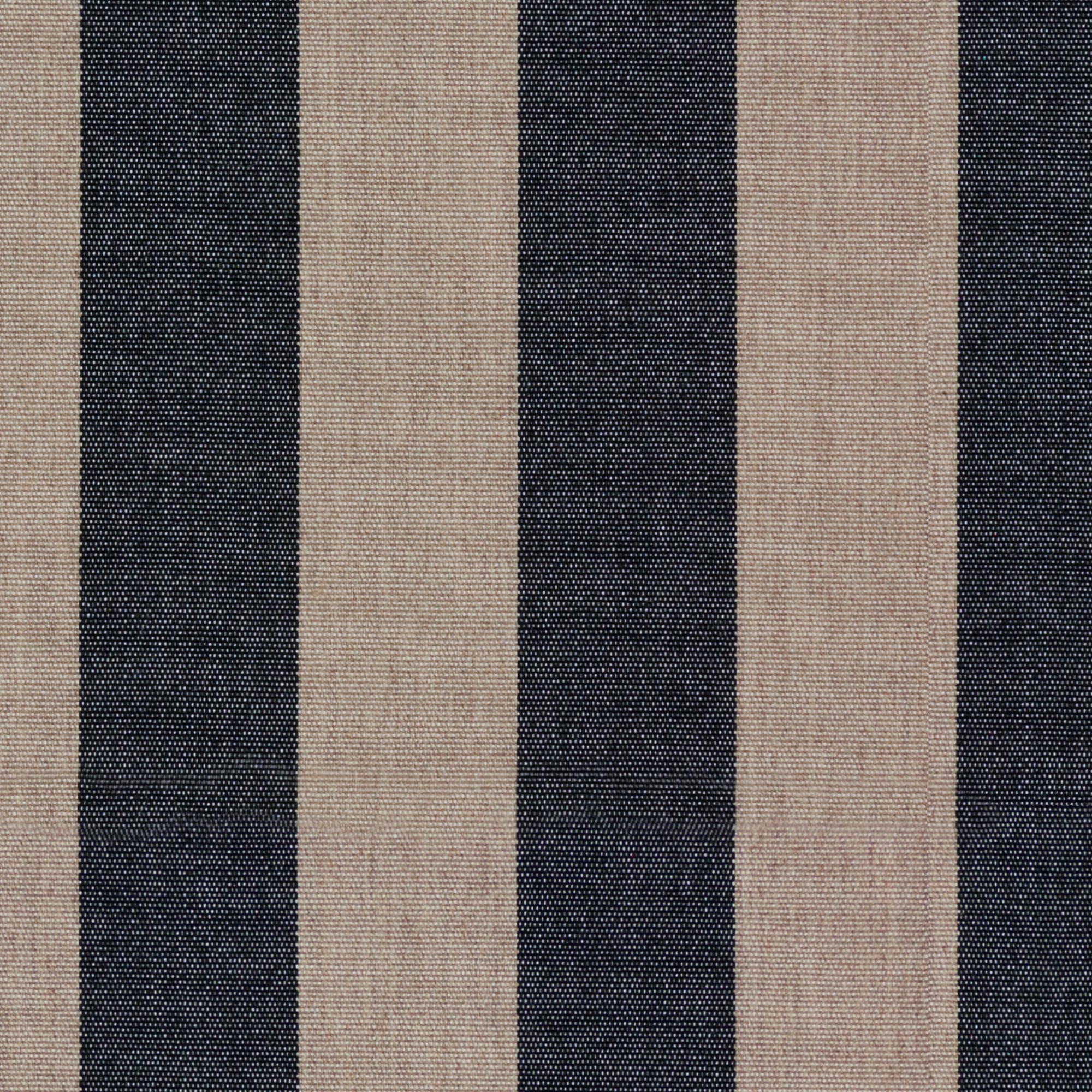 Stoff Meterware Bergen in Schwarz-Braun gestreift | Kollektion Norwegen IN&OUT Stoff Meterware Bergen in Schwarz-Braun gestreift | Kollektion Norwegen IN&OUT